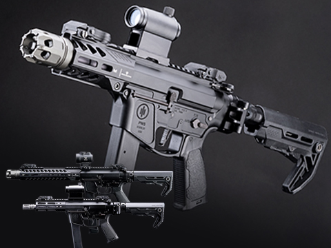 EMG x Strike Industries x PWS 9mm Pistol Caliber Carbine AEG w/ GATE Aster ETU