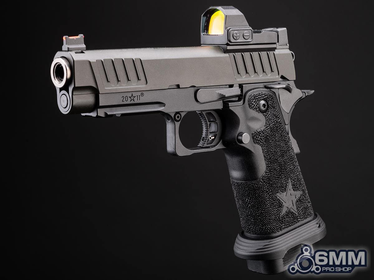 6mmProShop Staccato Licensed P 2011 Gas Blowback T8 Airsoft Pistol | CO2 or Green Gas