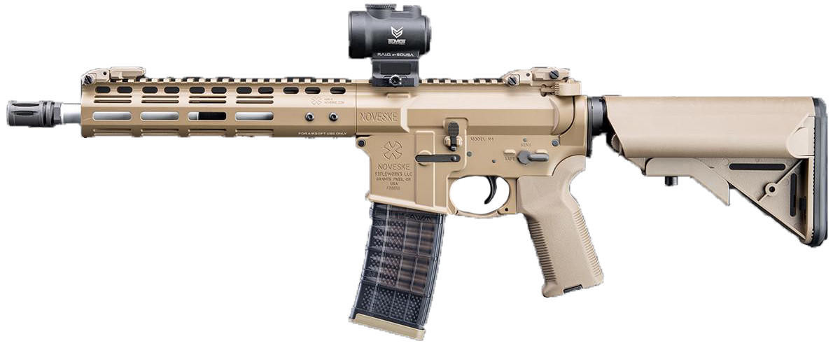 EMG Noveske Licensed N4 Gen 3 Airsoft AEG Rifle – Black