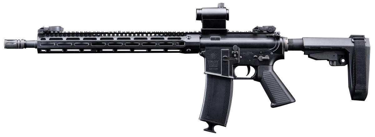 EMG Troy Industries Licensed SOCC M4 Carbine 15 Inch M-LOK AEG
