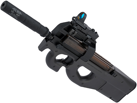 Tokyo Marui x FN Evike Performance Shop Custom P90TR Airsoft AEG PDW w/ Mock Suppressor