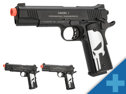 Evike.com KWA M1911 “Butcher” Angel Custom Enhanced Gas Blowback Airsoft Pistol