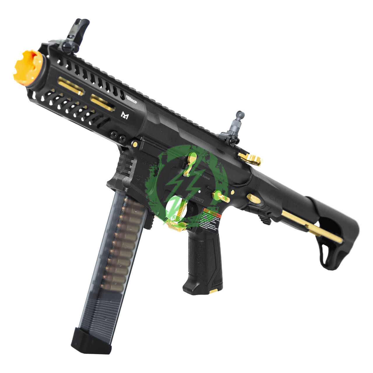 G&G ARP 9 CQB Airsoft AEG Rifle | Stealth Gold