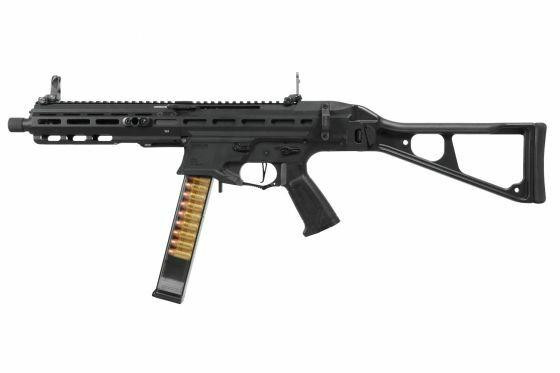 GandG PCC 45 AEG Airsoft Rifle, Black