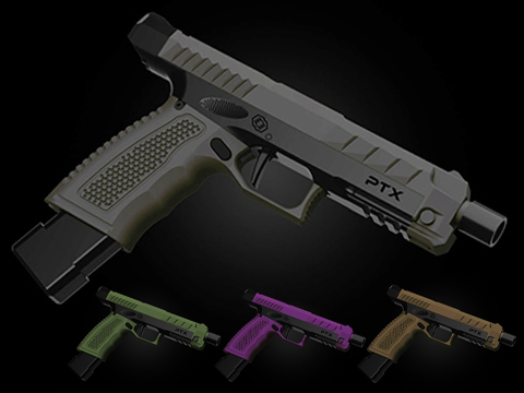 GATE PTX HPA Airsoft Pistol w/ PULSAR S2 HPA Engine and ASTER II FCU