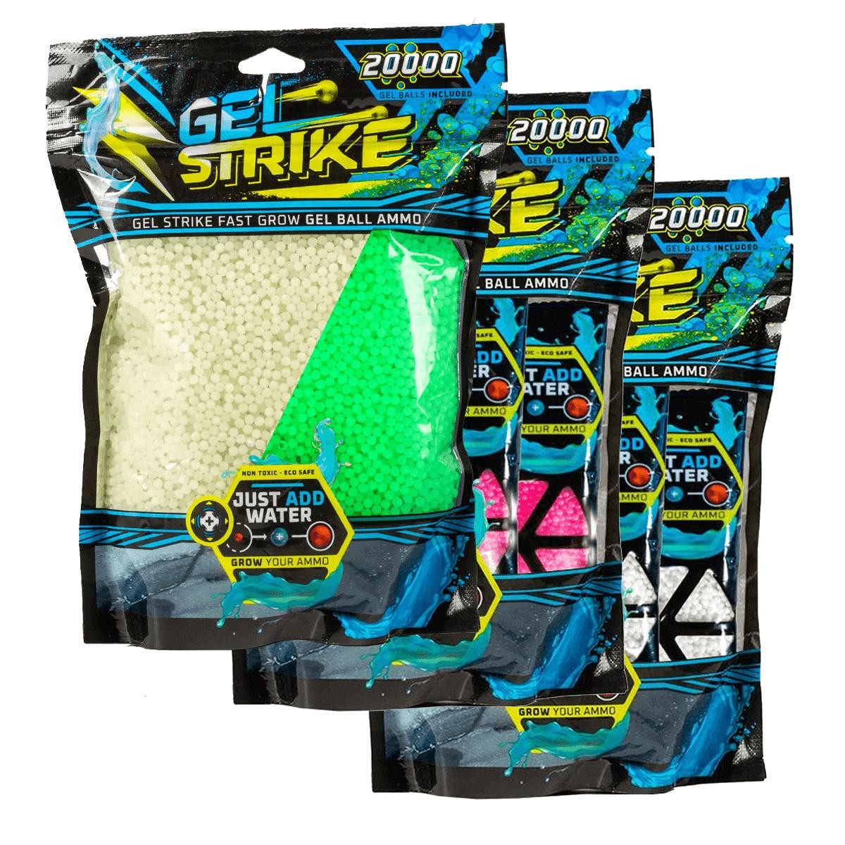 GELSTRIKE Pro Forumula Gel Balls 20,000 Count Gel Blaster Ammo