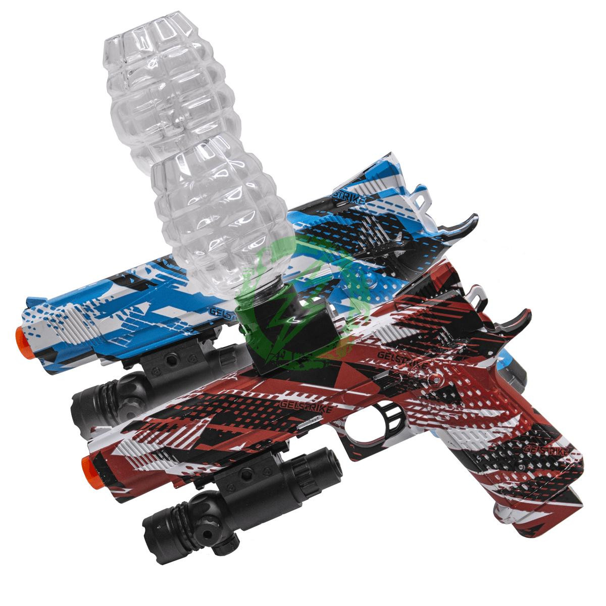 GELSTRIKE Rapid Blaster Storm Gel Blaster | Red & Blue