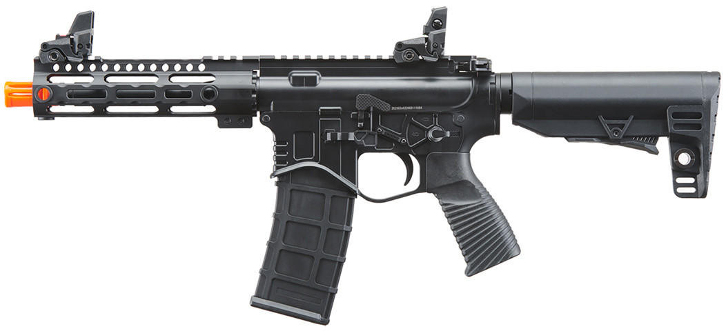 Golden Eagle Compact BD Style 7″ M-LOK M4 GBB Airsoft Rifle, Black