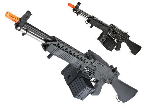 G&P Navy Mk63 Airsoft SAW Machine Gun AEG w/ Box Magazine