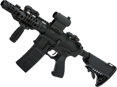 G&P 91 M4 PDW Airsoft AEG Rifle (Color: Black)