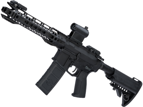 G&P M4 SBR AEG095 Airsoft AEG with 10.75″ Keymod Handguard (Color: Black / Gun Only)
