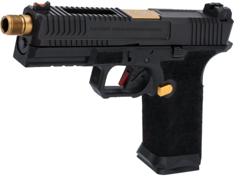 EMG x Salient Arms International Limited Run BLU Airsoft Training Weapon w/ Hand Stippled Frame & CNC Steel Slide – G&P