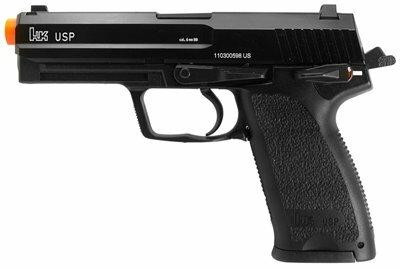 HandK USP CO2 Blowback Airsoft Pistol, Black