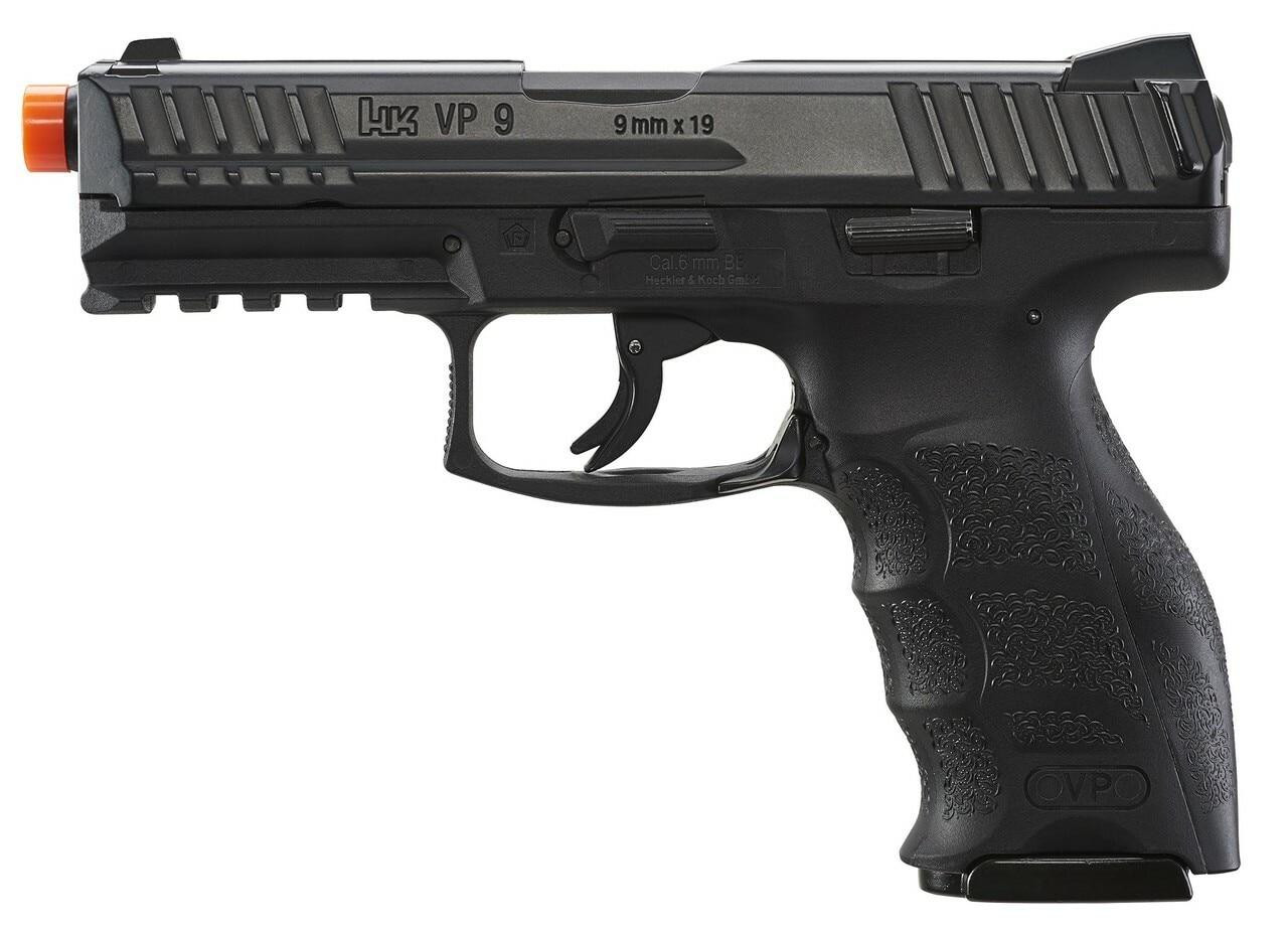 HandK VP9 Co2 Blowback Airsoft Pistol, Black