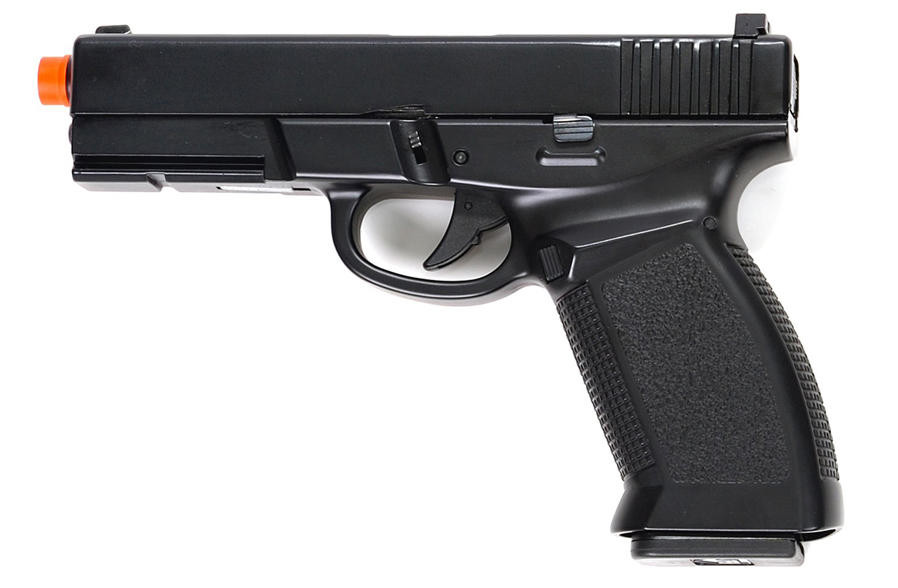 HFC 189 Dark Hawk Police Style Green Gas Blowback Pistol – Full Metal
