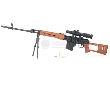 Blackcat Airsoft 1/3 Scale Mini Model Gun SVD – Wooden