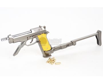 Blackcat Airsoft 1:2 Scale Mini Model Gun M93R (Shell Ejection)