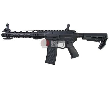 G&P Transformer Compact Airsoft M4 AEG with 12 inch QD Front Assembly Ranier Brake – Black