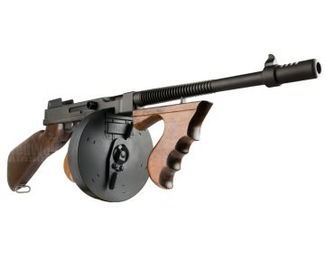 King Arms Thompson M1928 Chicago Airsoft AEG Rifle