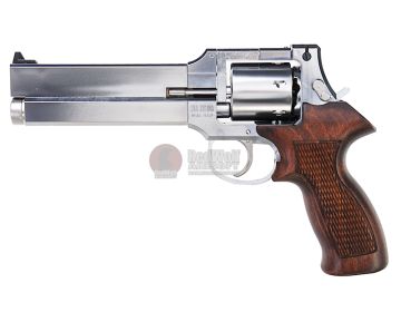 Marushin Mateba Revolver 6mm X-Cartridge Series Silver Wood Grip Version