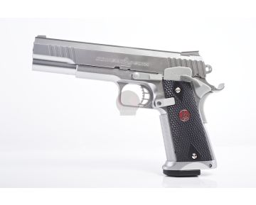 Tokyo Marui Combat Delta EBB Airsoft Pistol – Silver