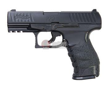 Umarex WALTHER PPQ ‘HME’ Metal Slide Spring Pistol – Black