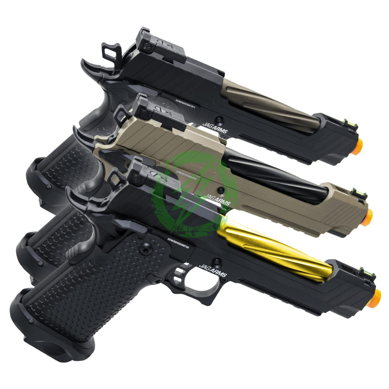 JAG Arms GMX1 Series Gas Blow Back Pistol | Fluted Barrel