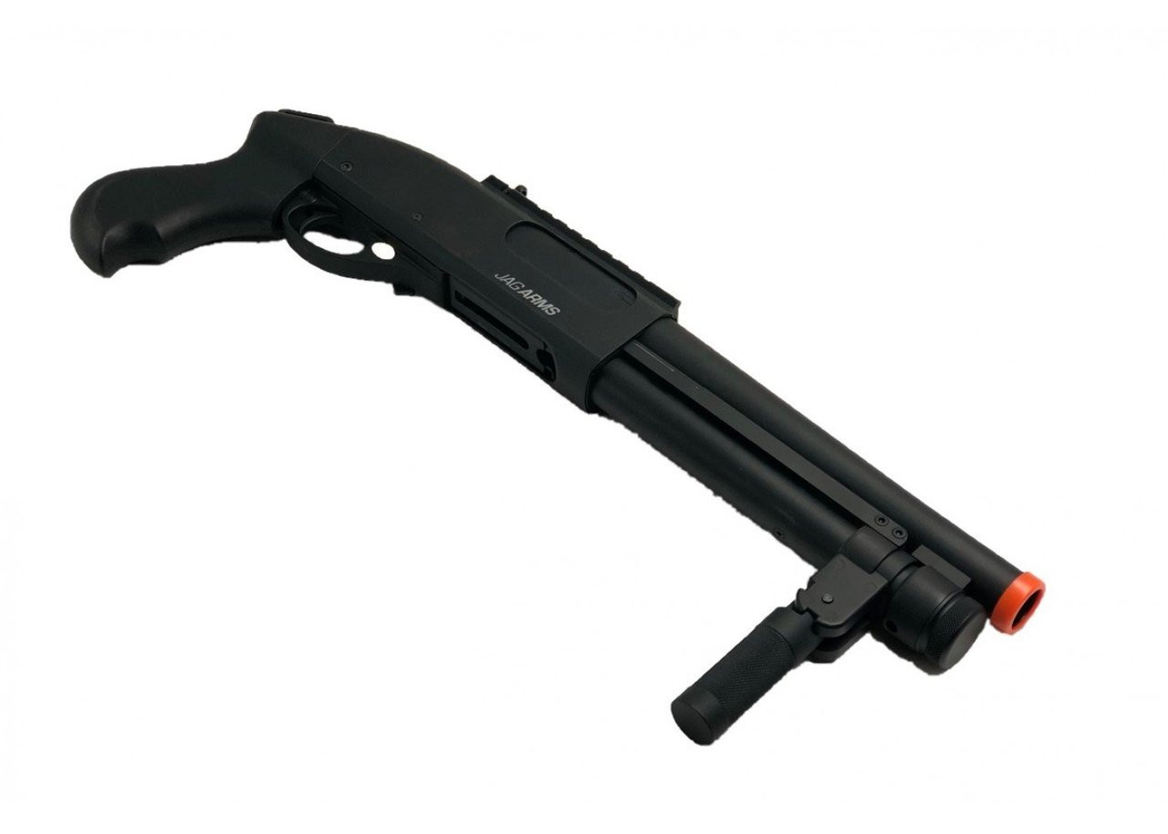 JAG Arms Scattergun Super CQB Gas Shotgun Airsoft Gun | Black