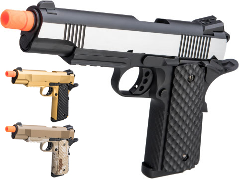 JG Works Tactical MEU 1911 Airsoft Gas Blowback Pistol