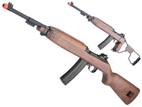 King Arms Full-Auto M2 Carbine Gas Blowback Rifle w/ Real Wood Furniture