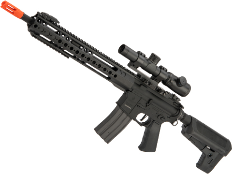 Krytac x War Sport GPR-CC Full Metal M4 Carbine Airsoft AEG Rifle (Color: Black)