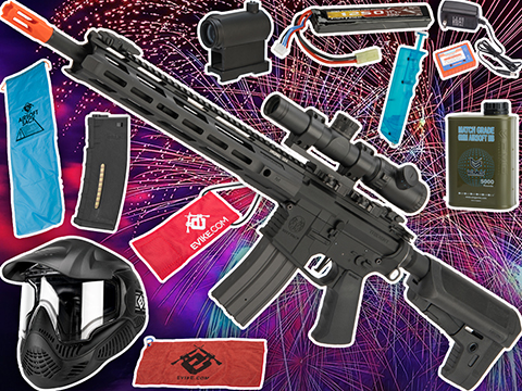 Evike.com’s New Year’s Bundle – Krytac Trident MKII-M SPR Airsoft AEG w/ Essentials Accessory Pack