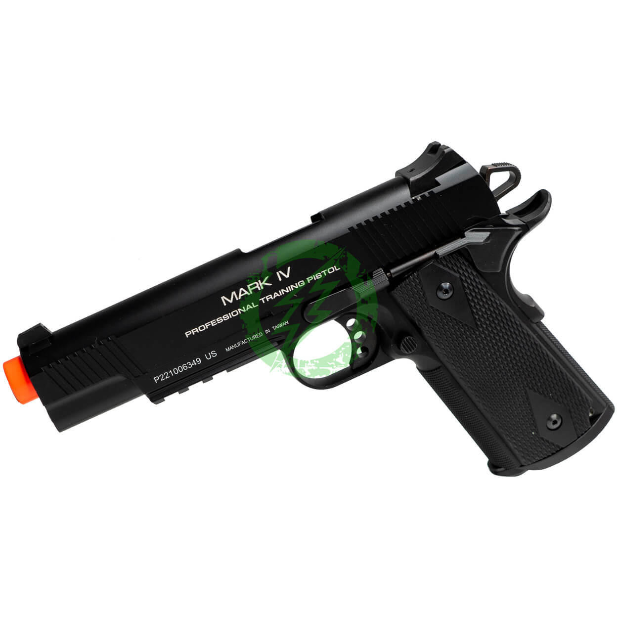 KWA 1911 MKIV PTP Professional Training Pistol NS2 Gas Blow Back