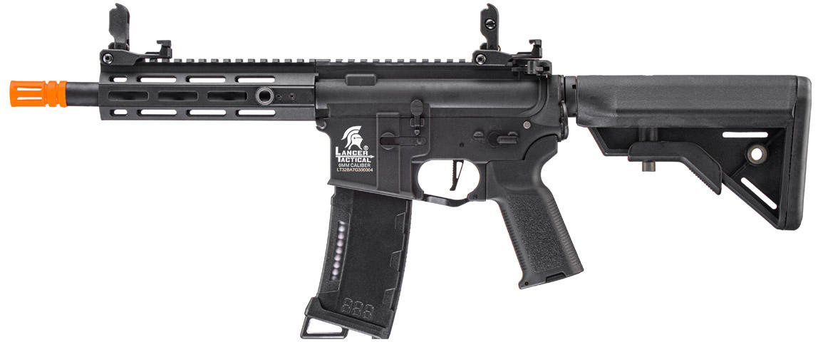 Lancer Tactical 7 M-LOK M4 AEG Airsoft Rifle, Gen 3, Black