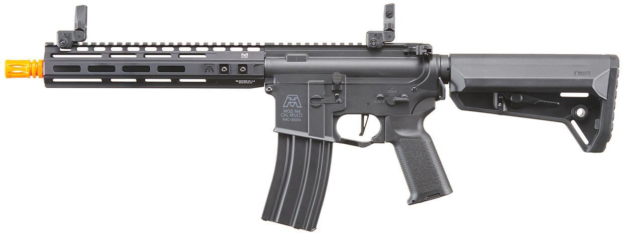 Lancer Tactical BG Defense Type-A MK2 10″ Gen 3 Airsoft AEG Rifle, Black