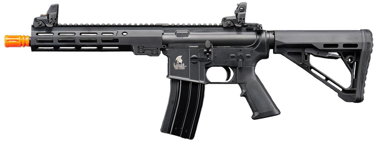 Lancer Tactical Block 3 9.5″ GBB Polymer Airsoft Rifle w/ MLOK Rail by Golden Eagle, Black