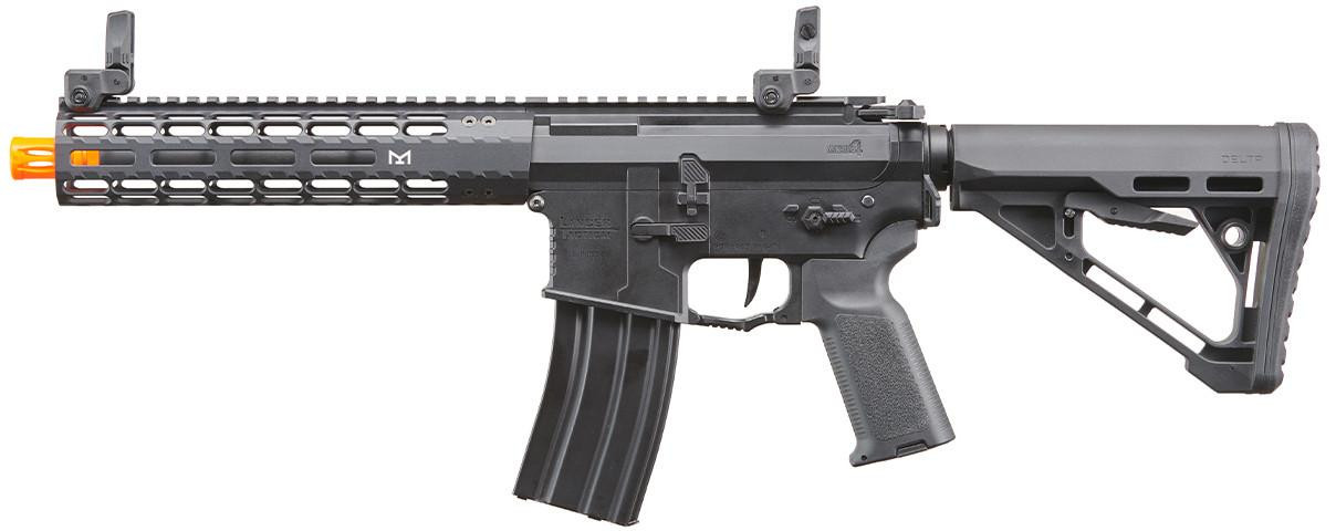 Lancer Tactical Gen 4 VALIANT Edition 9.5″ SBR AEG Airsoft Rifle w/ Aster II Bluetooth ETU, Black