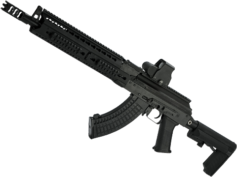 LCT LTS Steel AK Airsoft AEG Rifle wit 13.5in Keymod Handguard