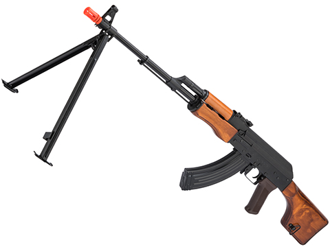 LCT Stamped Steel RPK Airsoft AEG LMG w/ Real Wood Furniture