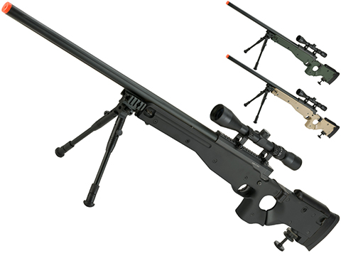 Matrix AW-338 MB08D Bolt Action Airsoft Sniper Rifle with Folding Stock by WELL
