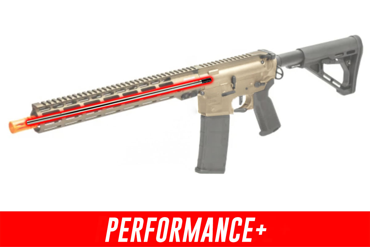 MAYO GANG MGC4 MK2 FULL METAL M4 AEG W/ ETU AIRSOFT RIFLE PERFORMANCE + (BRONZE)