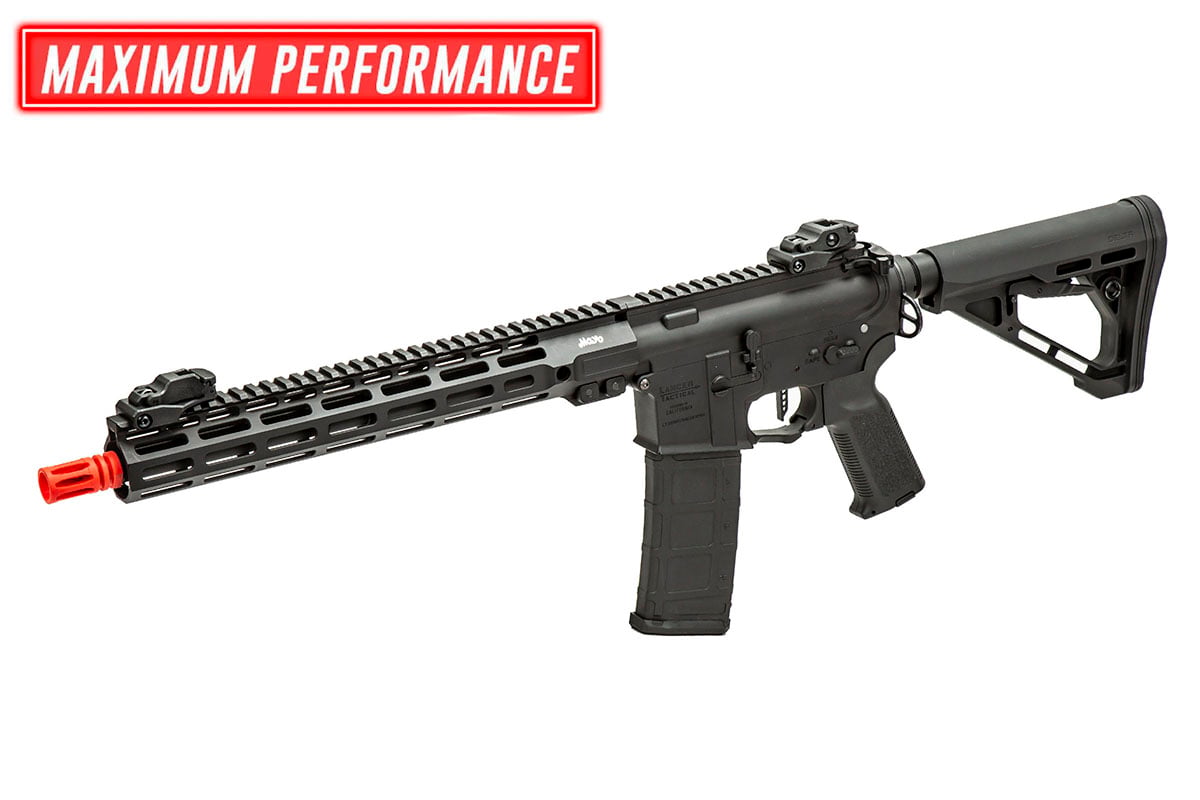AIRSOFTGI CUSTOM STORM MGC4 MK2 FULL METAL AEG AIRSOFT RIFLE W/ ETU (BLACK)