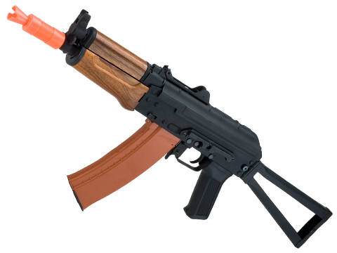 Matrix / CYMA Sport AKS74U Airsoft AEG Rifle with Imitation Wood Furniture