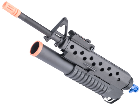 Matrix Airsoft M4 M16 “Scar Face” Conversion Kit w/ M203 Gas Grenade Launcher