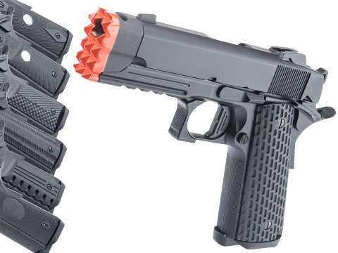 Matrix x Golden Eagle Full Metal Tactical Striker 1911 Airsoft Gas Blowback Pistol