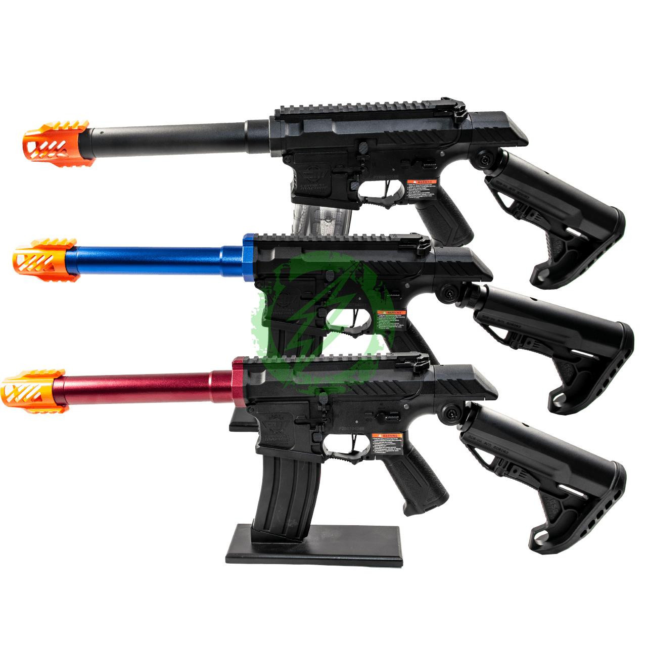 G&G SSG-1 USR | Black, Red & Blue | Adjustable Stock
