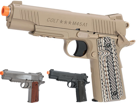 Cybergun x Colt M45A1 CO2 “High Efficiency” Airsoft High Power Gas Pistol