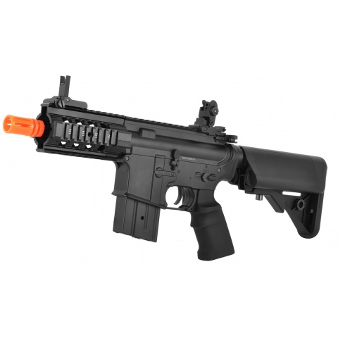 Golden Eagle M4 Stubby Killer RIS CQB Airsoft AEG Rifle – BLACK