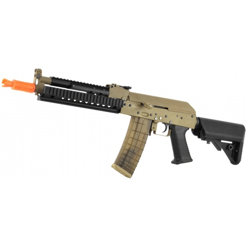 Golden Eagle Full Metal Tactical AK74 RIS Airsoft AEG Rifle – TAN