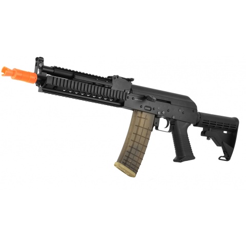 Golden Eagle Tactical AK74 Airsoft AEG Rifle w/ LE Stock – BLACK